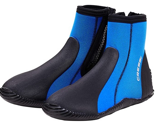 SM SunniMix 5mm Neoprene Fin Socks Wetsuit Boots for Men Women Great for Water Sports Diving Surfing Beach Activities Multiple Sizes