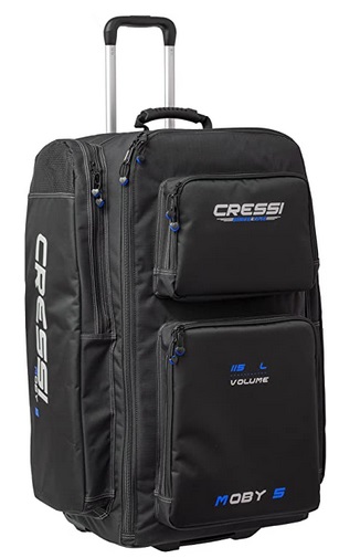 Cressi Moby 5 Dive Bag Trolley