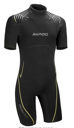 Rapido Shorty Wetsuit steamer 2mm