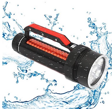 Dive torch with UV