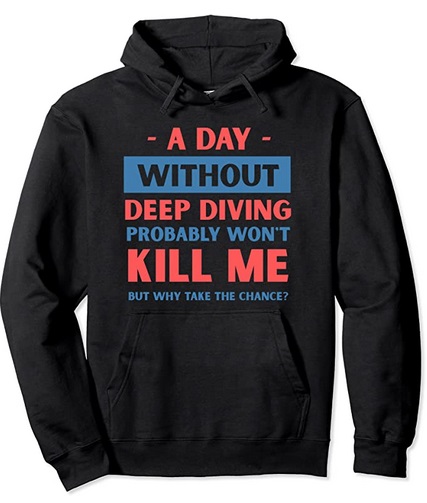 Diver Hoodie deep diving