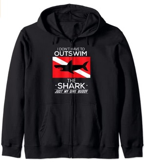 Diver Hoodie outswim buddy