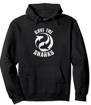 Diver Hoodie save the sharks