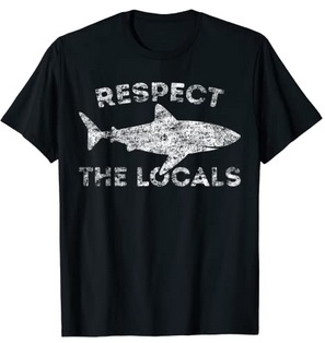 Diver T-Shirt Respect the Locals
