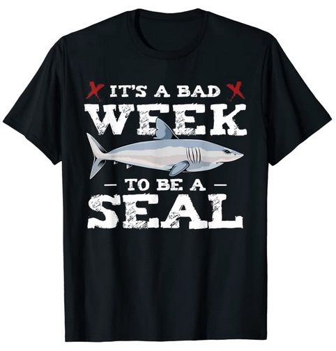 Lustige Taucher Shirts Taucher Bad week seal