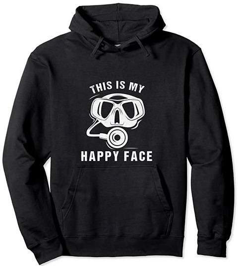 Taucher Hoodie This is my Happy face
