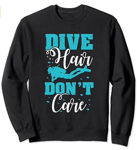 Taucher Pullover Dive Hair don't care