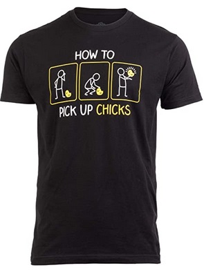 Funny Shirts How to pick up chicks
